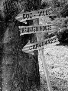 boo ville sign